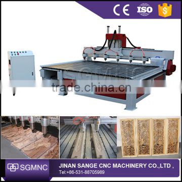 Best price helical rack multi-spindle wood cnc router machine with Dust collection system
