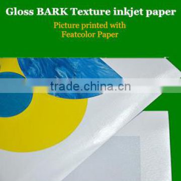 Glossy Cloth Texture inkjet paper, fine art paper