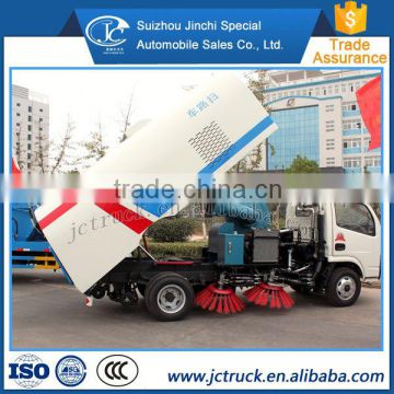 Durable special vehicle Dongfeng Chassis road sweeper on sale