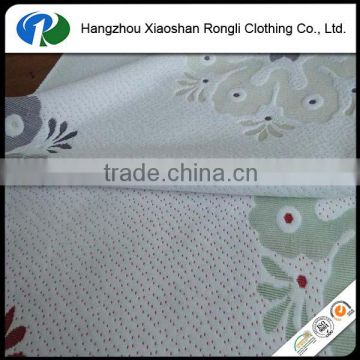 Sell 100% polyester knitted jacquard upholstery fabric