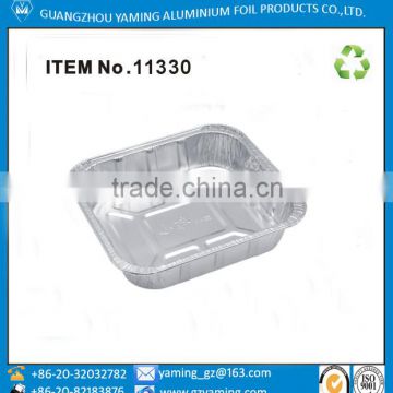 aluminium foil containers square small size food serving tray