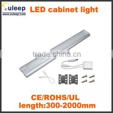 Hot sell in India market,aluminum Led Light Bar Use For bedstand under Cabinet Light With on/off Switch,300mm/4w,SMD2835