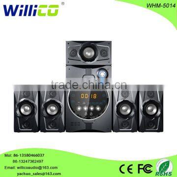 Willico high quality factory supply professional usb dj speaker whm-5014