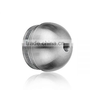Stainless Steel Railing Handrail Tube Half ball End cap for Handrail end cao