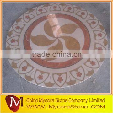 Flooring decor professional polished marble mosaic medallion