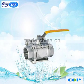Casted steel flanged 1/2 inch ball valve in mini type medium pressure