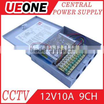 High Quality 12V 10A 120W Switching Power Supply for CCTV camera for Security System S-120-12