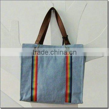 China Alibaba Bags Factory Fashion design Canvas Handbags For Shopping