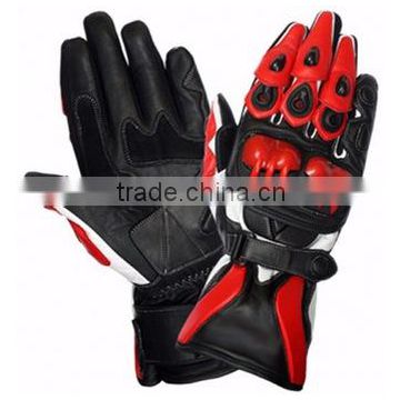 Red Motorcycle Gloves, Motorcycle Racing Gloves
