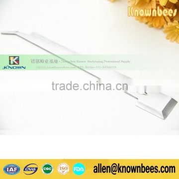 length 260mm thickness 2.5mm Stainless steel J shape hive tool