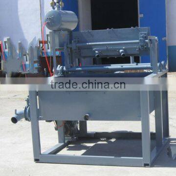 Small rotary paper egg tray moulding machine