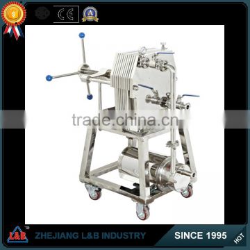 Stainless Steel Frame Filter Press /Stainless Steel plate filter