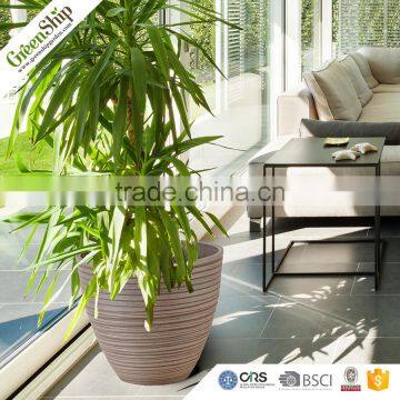 eco-friendly weather resistant indoor plastic planter producer