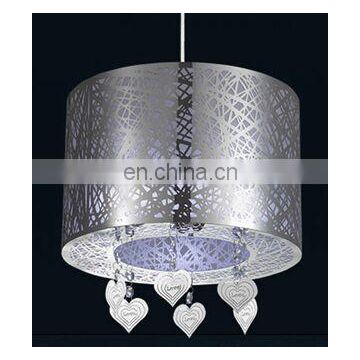 Customized modern chandeliers led ceiling light victorian lampshades