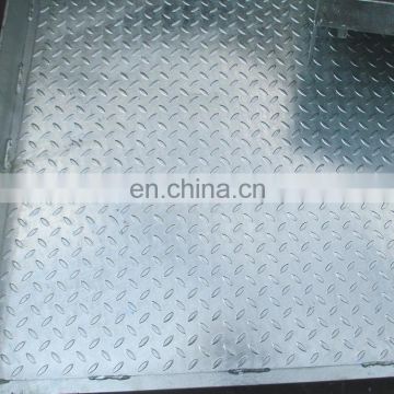hot dipped galvanized steel checkered plate