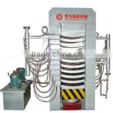 hydralic press machine for bending wood
