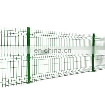 PVC Coated Welded Wire Mesh Wrought Iron Fencing and Gate Design