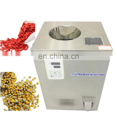 Tea or Herb filling machine with Spiral Feeding specially used for weighing and filling tea or herb