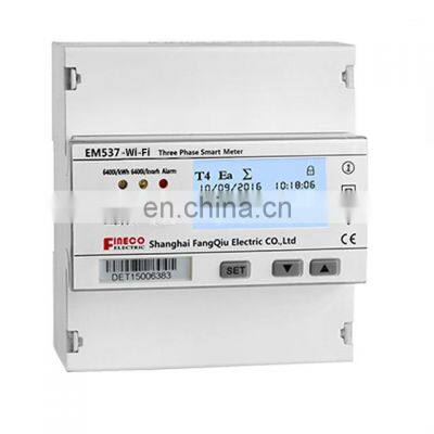 EM537-WiFi IEC62053-21/22 Class 1.0,0.5S 3phase wifi energy meter