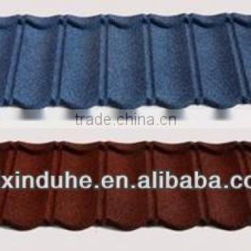 types of stone coated roof tile