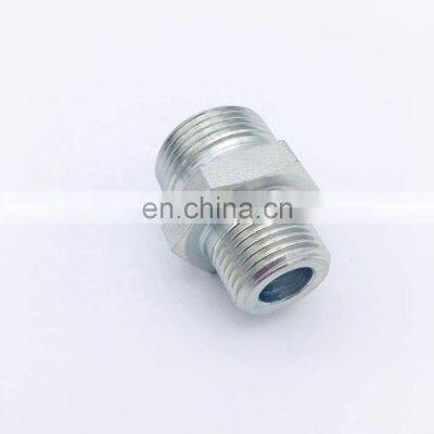 (QHH3734.2 )High quality steel pipe fittings, factory price male connector-KEG straight fittings