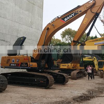 USED SANY SY 215 excavator Chinese Sany SY215C crawler digger price low