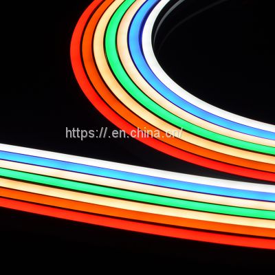 Slim 6*12mm silicone LED neon flex strip 2835 waterproof LED side lighting neon led strip