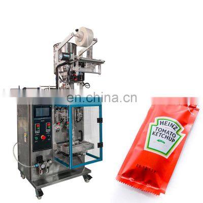 Automatic Small Tomato Sauce Filling Packing Machine 8g 9g 10g 20g Tomato Paste Ketchup Sachet Packaging Machine