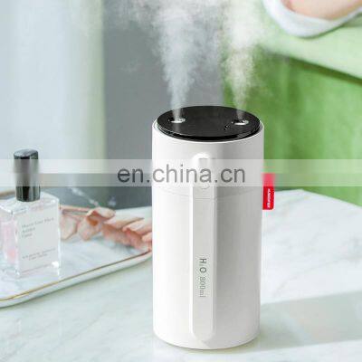 2022 800ml Wireless Air Humidifier Ultrasonic Cool Mist Rechargeable Atomizer Humidify Portable USB Mini Humidifier For Bedroom