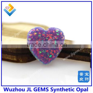 JL Gems Synthetic OP38Opal Heart stone sale on Alibaba with cheaper price