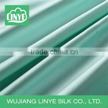 polyester stretch satin fabric / dance skirt fabric / stage decoration fabric