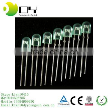 alibaba 10 years factory top quality competitive price 5mm oval/strawhat /round all single colors led diode
