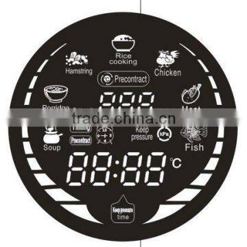 7 segment led display for microwave oven