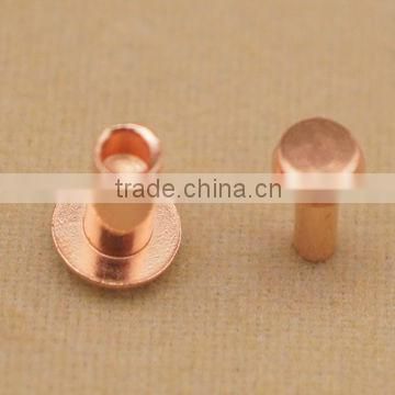 2013 High Quality Hollow Copper tubu Rivets with ISO9001 approved