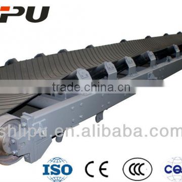 Heavy Duty Rubber Conveyor System with Moulded Edge