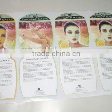 cosmetic label printing(PS-018)