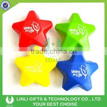 Pressure Releaser Star Shape PU Stress Ball