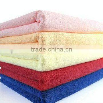 plain dyed 100% cotton terry towel cloth