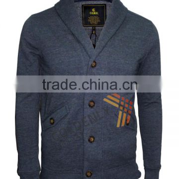 2015 hot sale CVC fleece jacket wtih cheap high quality