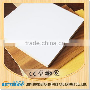 China red oak funiture used melamine faced plywood