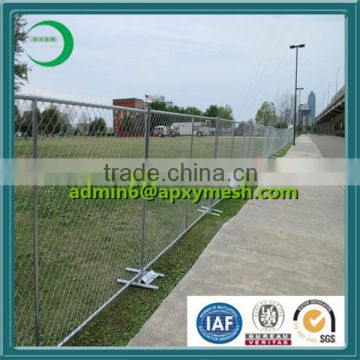 Anping Xiangyuan galvanized steel chain link fence panels for construction site use