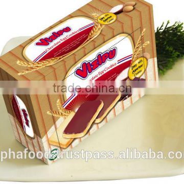 DELICIOUS CHOCOLATE BISCUITS - Vizipu Chocolate 100g/box Egg Cookie