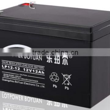 CE ROHS 12Ah 12V Ups / Eps Rechargeable Vrla Battery