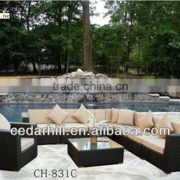 2014 outdoor furniture rattan sofa set