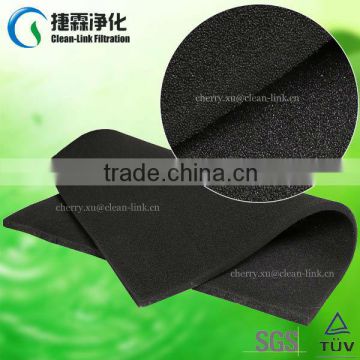 Black Eradicate Odor Activated Carbon filter media air filter