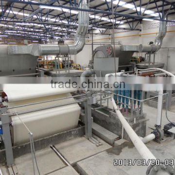 Machines for making tissue paper