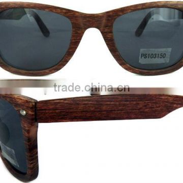 2013 fashion plastic wooden sunglasses
