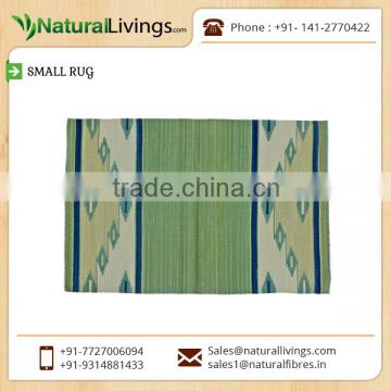 Attractive Design Cotton Rug with Best Colour Combination and Exceptional Pattern