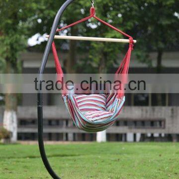 hot sale colorful striped hanging hammock chairs