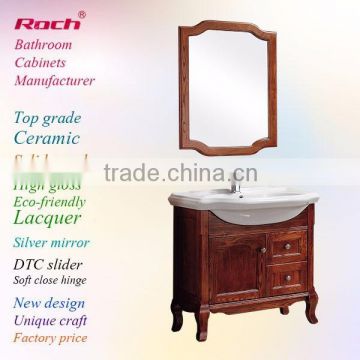 ROCH 8048 Well Selling Classic Style Bathroom Cabinet,Ashtree Cabinet,Vintage Bathroom Cabinet